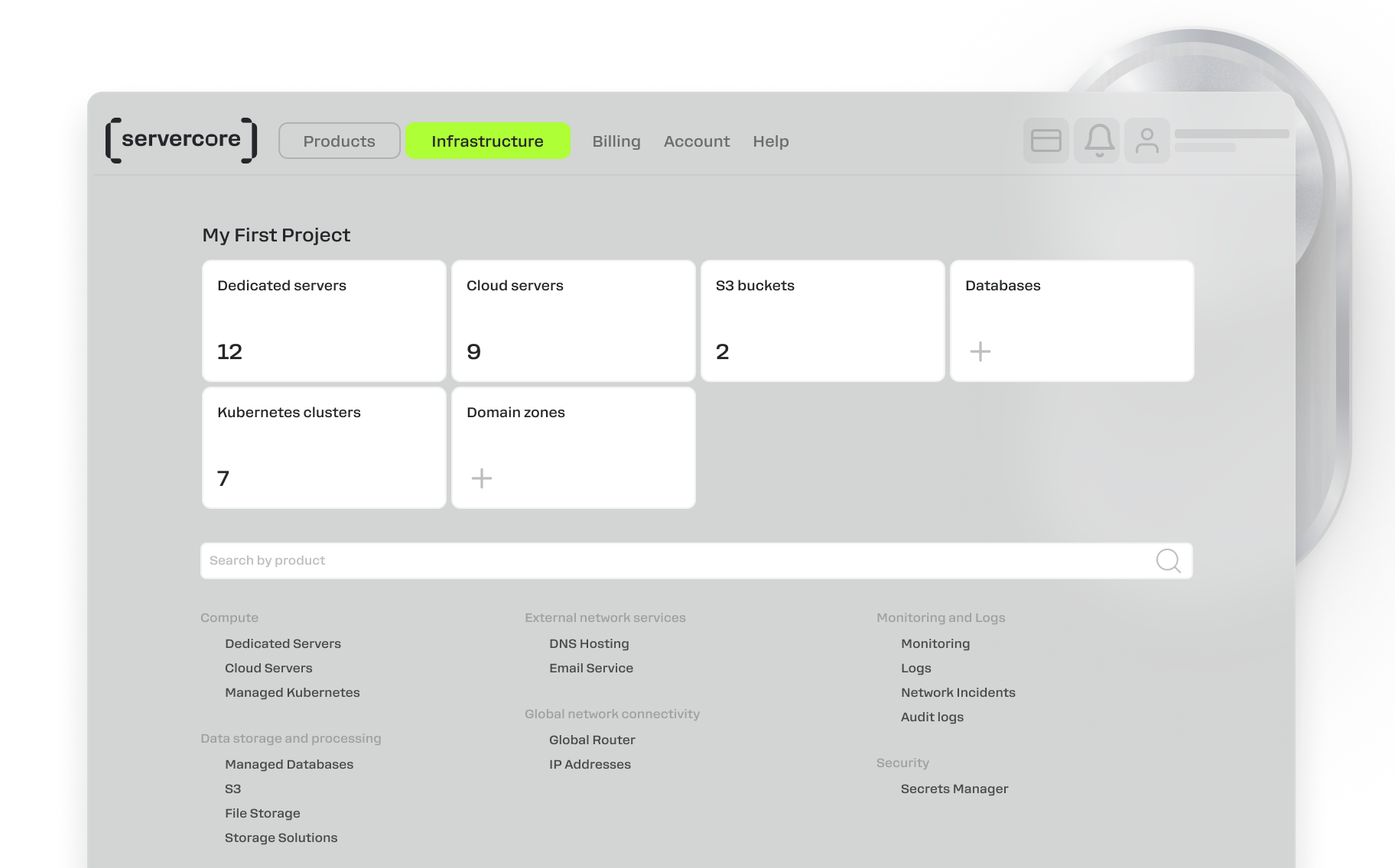 All projects on&nbsp;a&nbsp;single screen with fast navigation