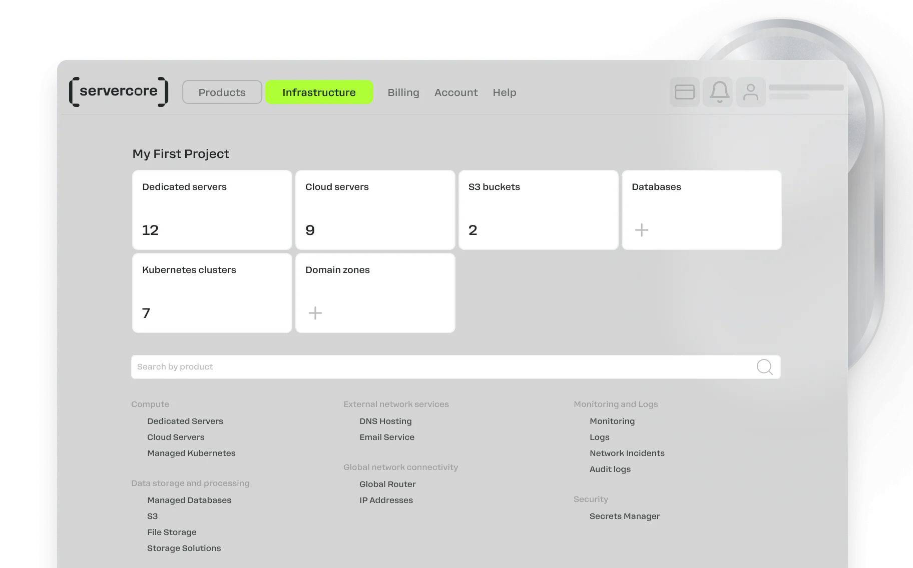 All projects on&nbsp;a&nbsp;single screen with fast navigation